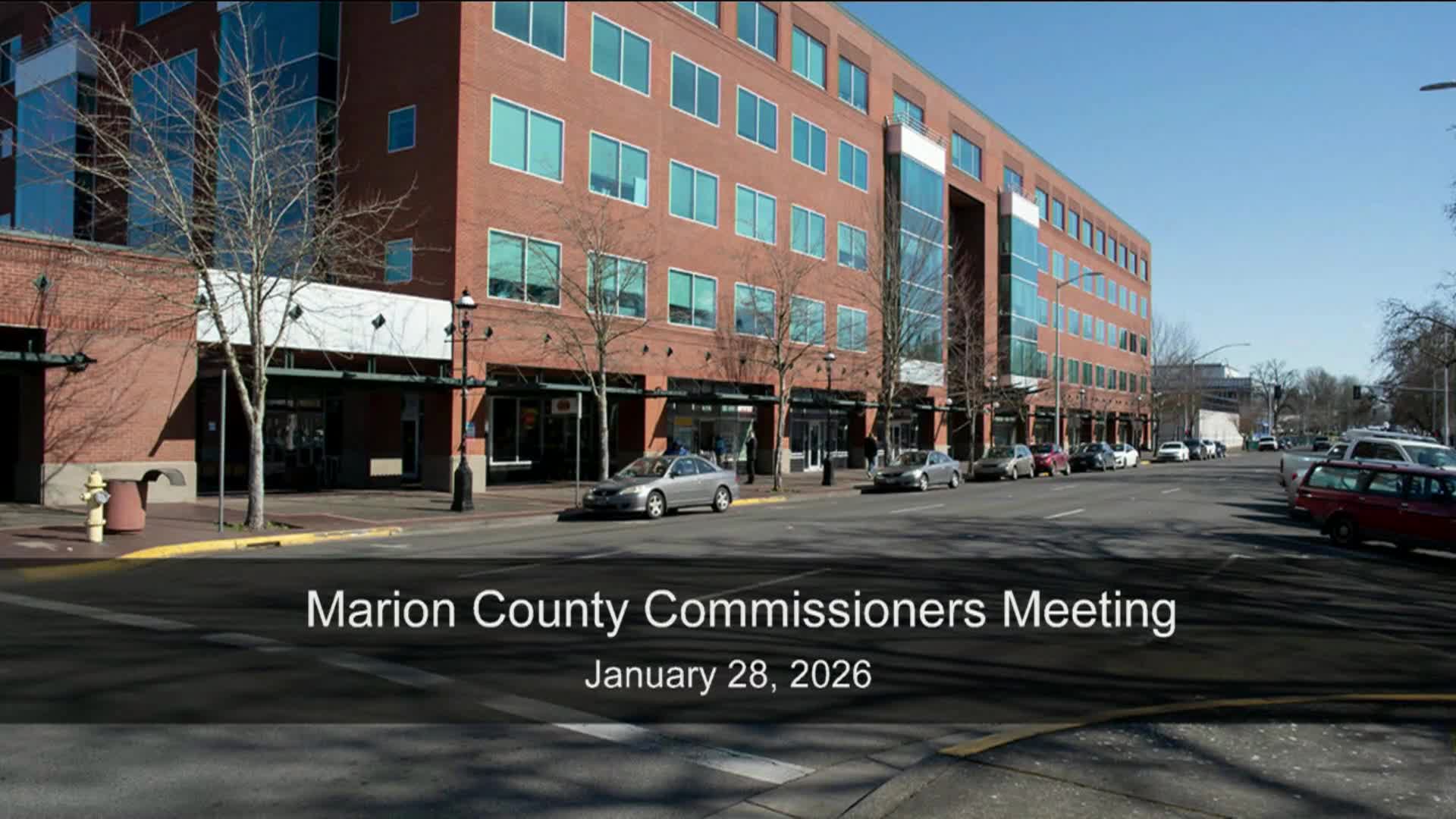 Marion County Commission Meeting