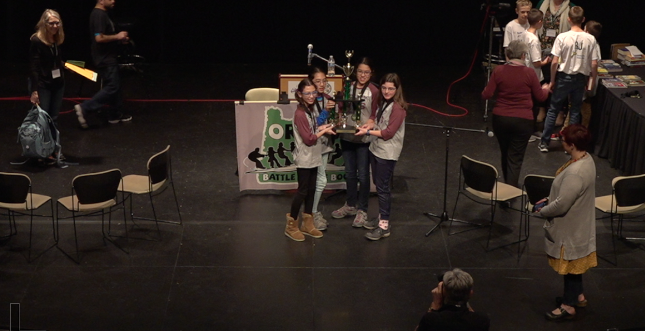 Thumbnail image for Oregon Battle of the Books, Middle Schools - April 6, 2019