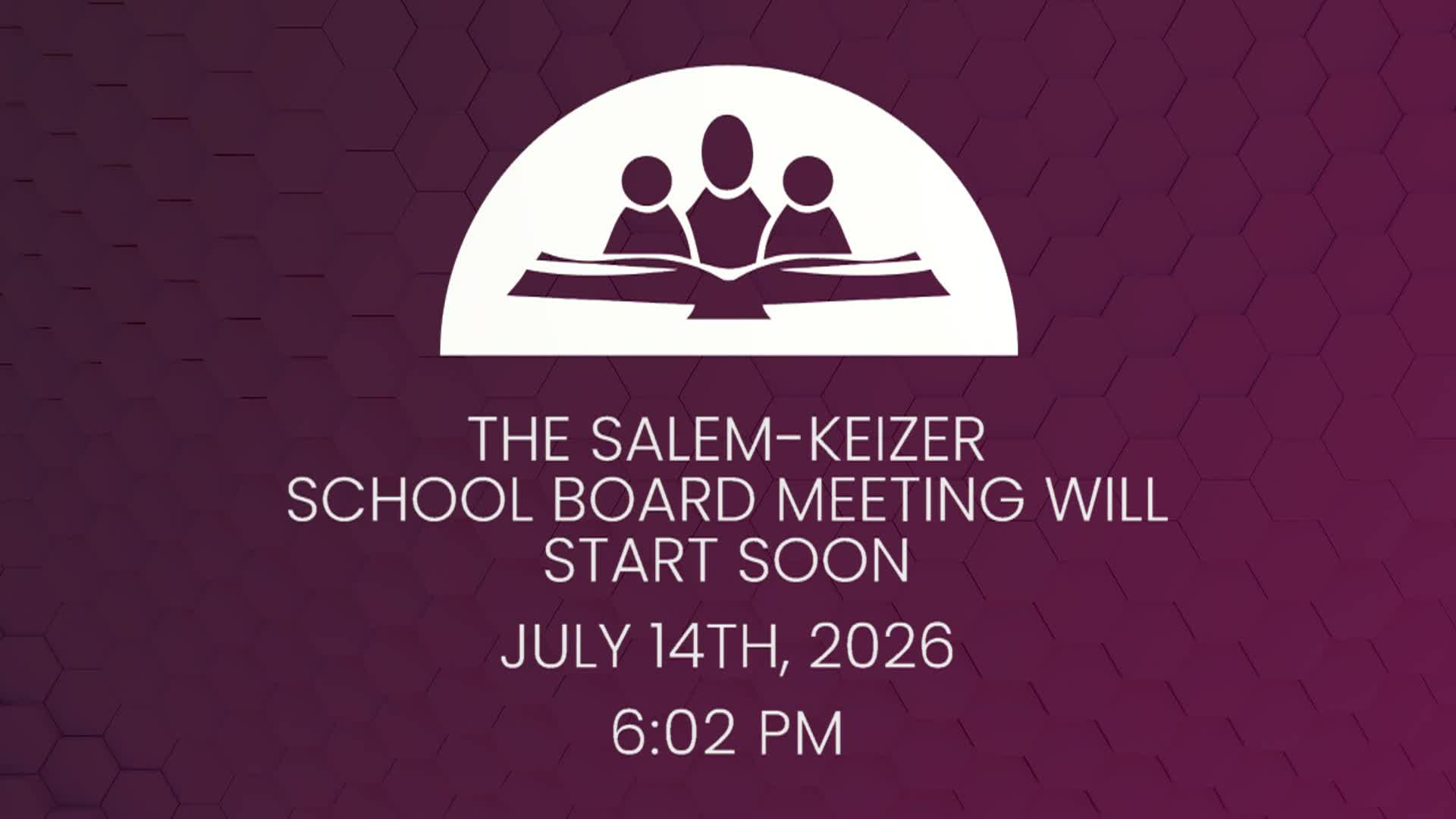 Thumbnail image for Salem-Keizer School Board Meeting