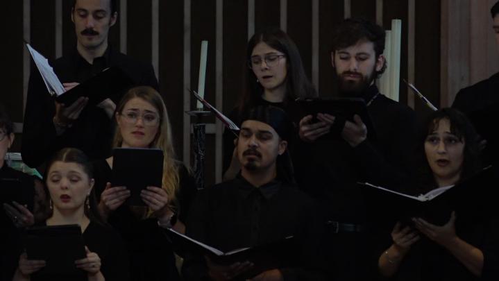 Choir of people
