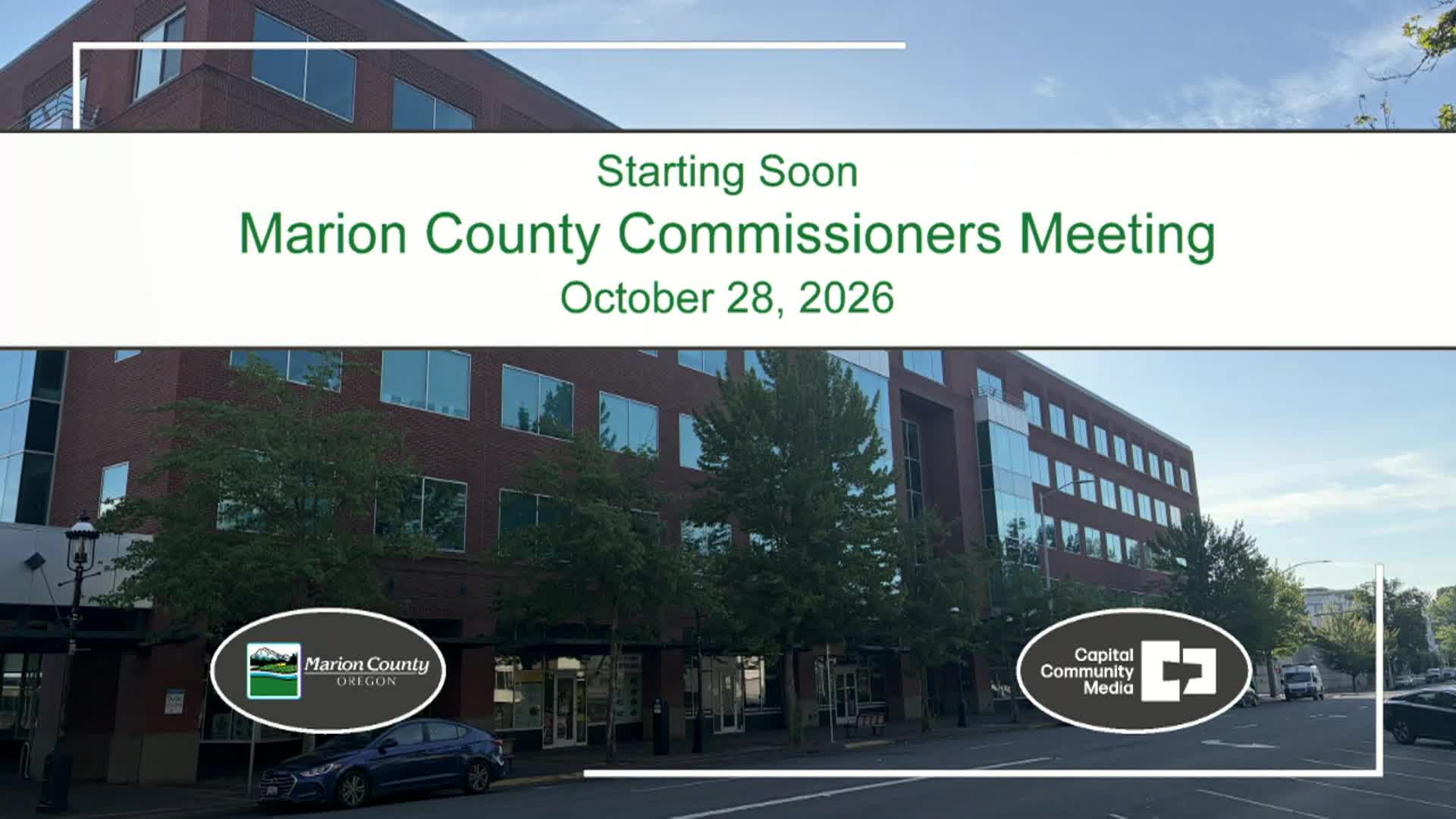 Thumbnail image for Marion County Commission Meeting