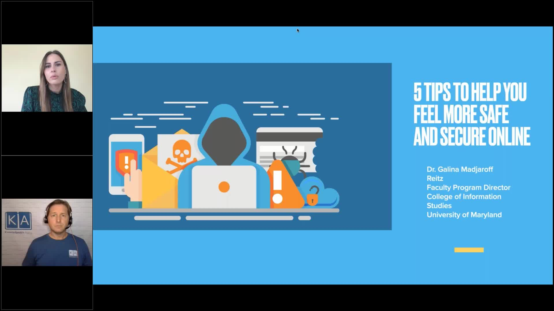 Knowledgeable Aging - Five tips to help you feel more safe and secure online