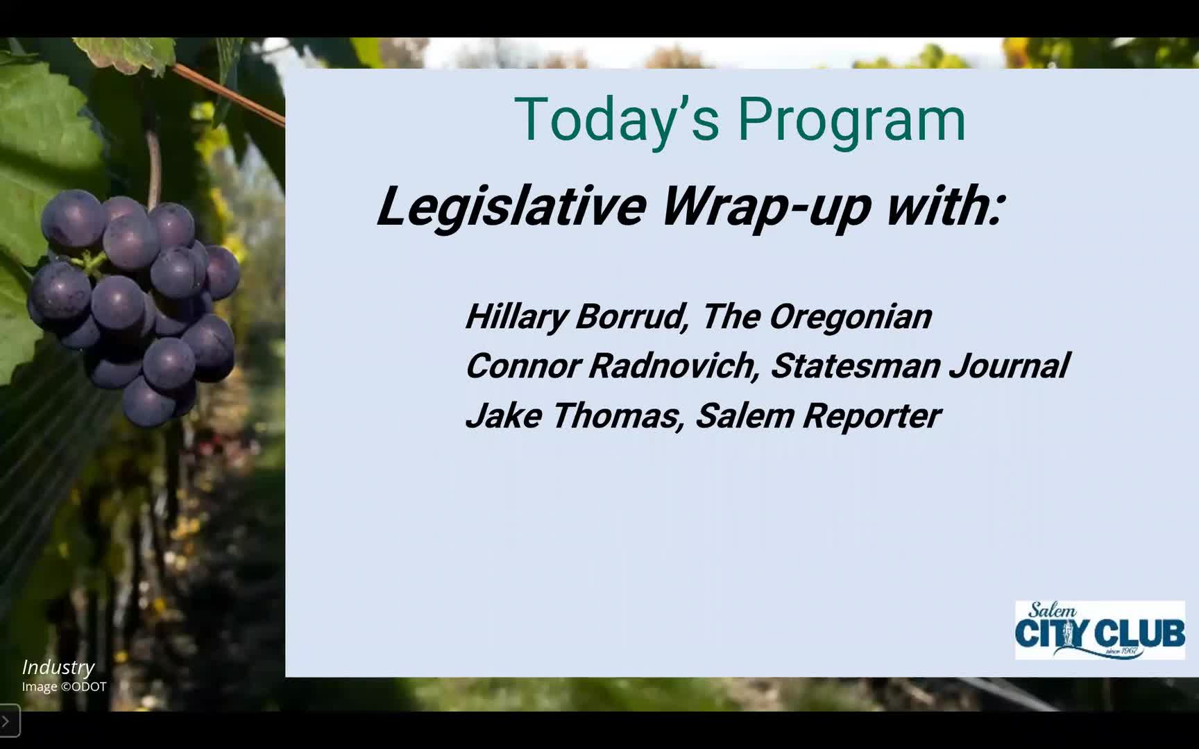 Thumbnail image for Salem City Club 5-14-21 Legislative update