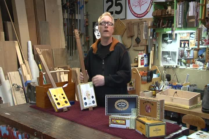 The Garage with Steve Butler Ep 4 - Cigar Box Guitar