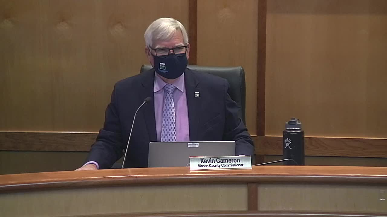 Thumbnail image for Marion County Commission Meeting