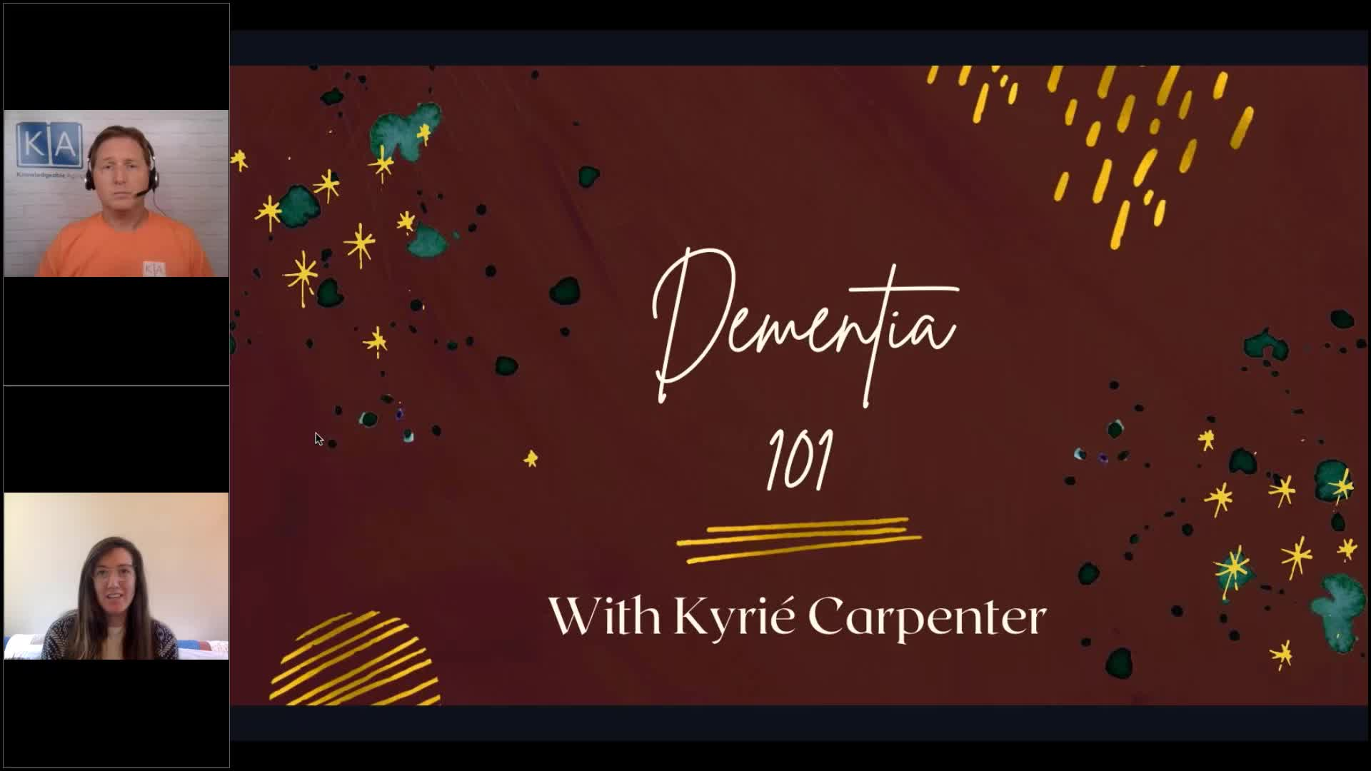 Thumbnail image for Knowledgeable Aging - Dementia 101