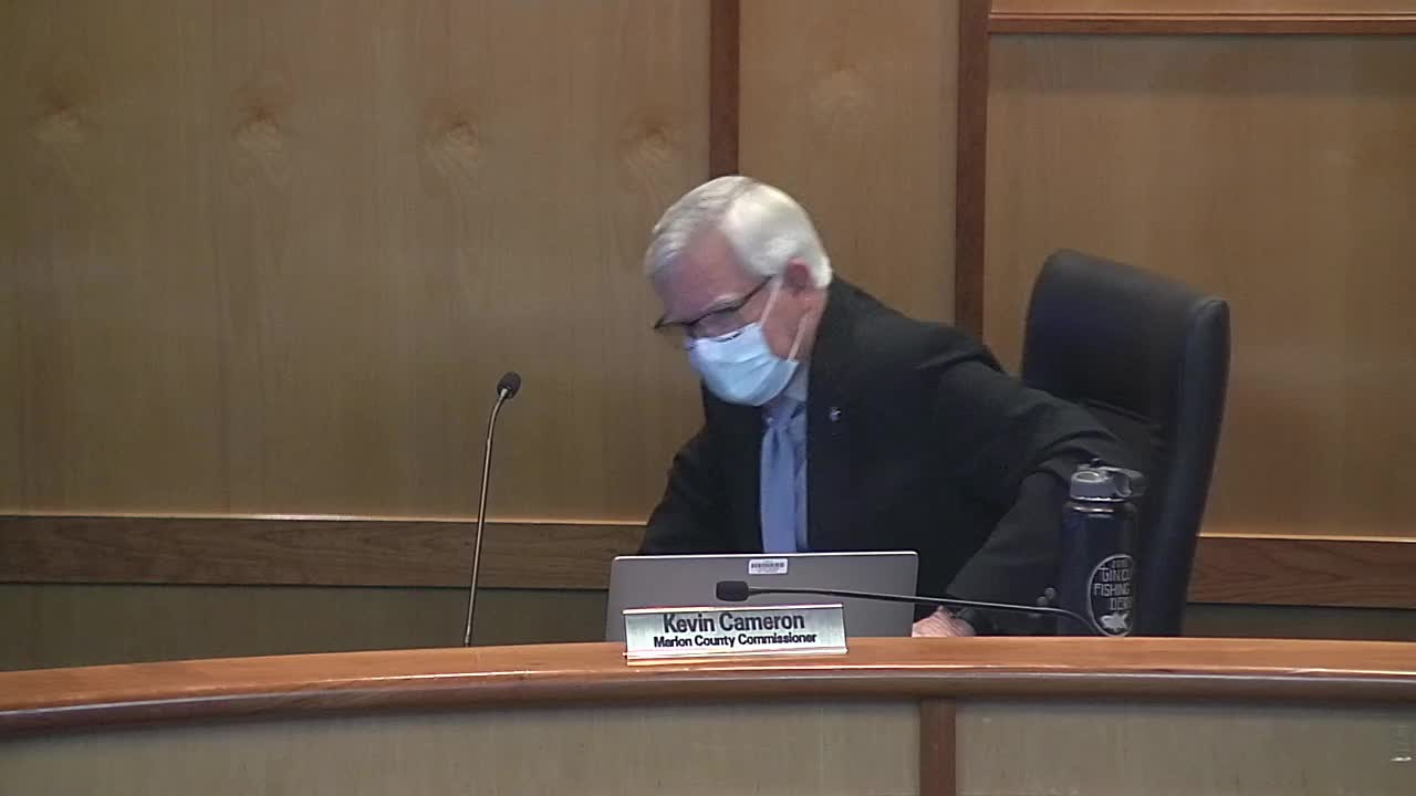 Thumbnail image for Marion County Commission Meeting