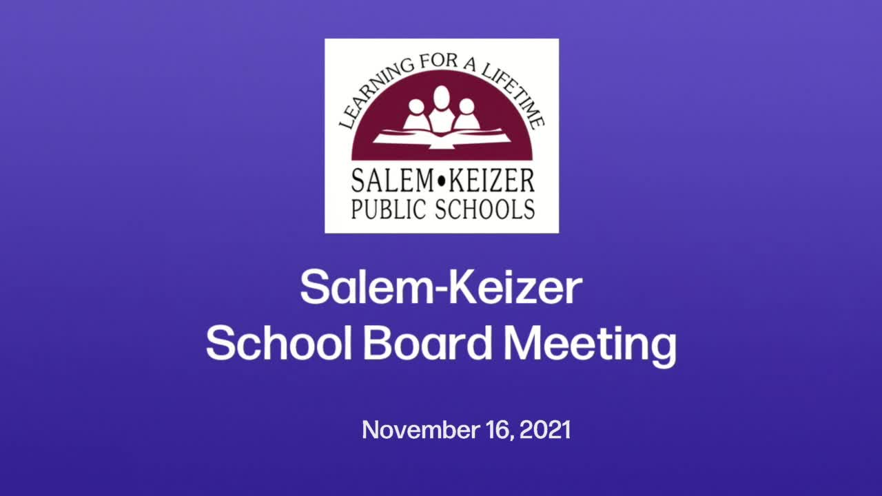 Thumbnail image for Salem-Keizer School Board Special Meeting