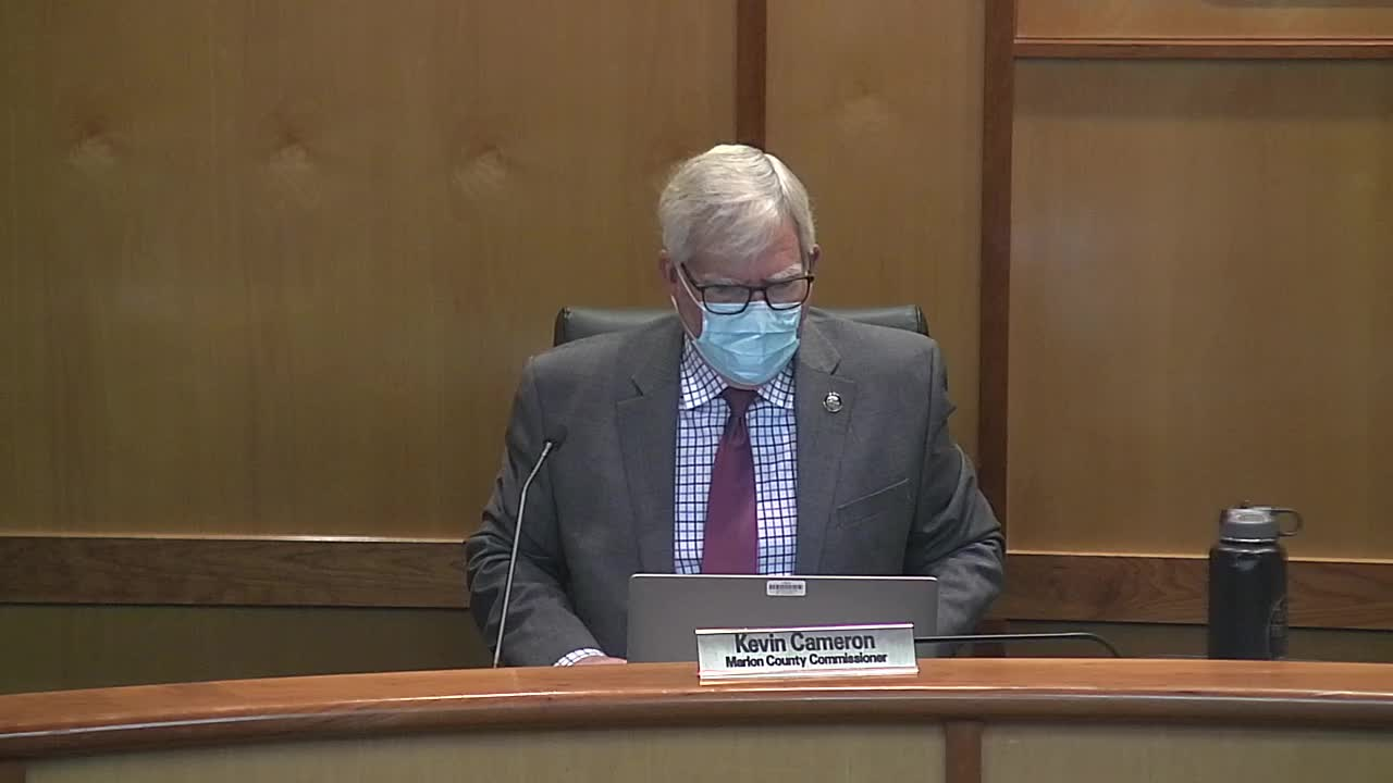 Thumbnail image for Marion County Commission Meeting
