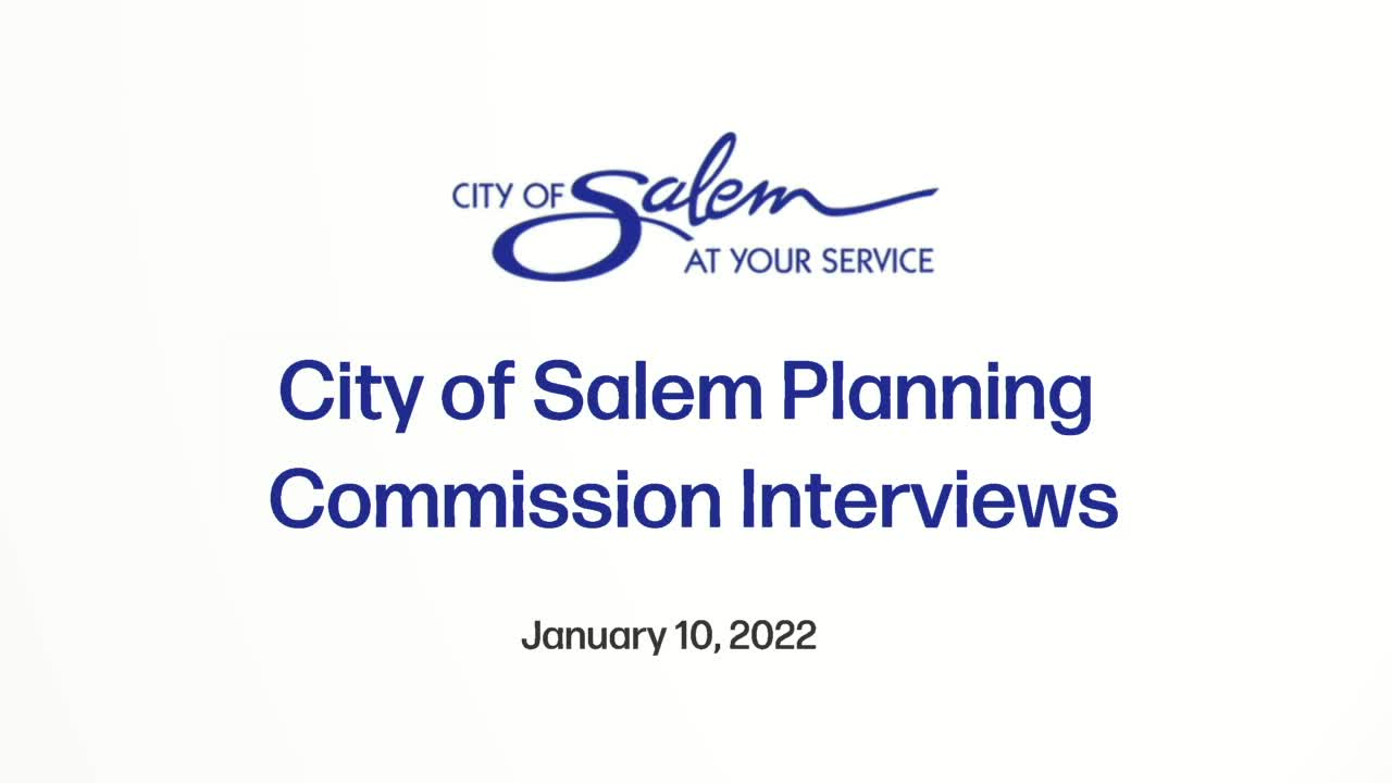 Thumbnail image for Salem City Council 1/10/2022