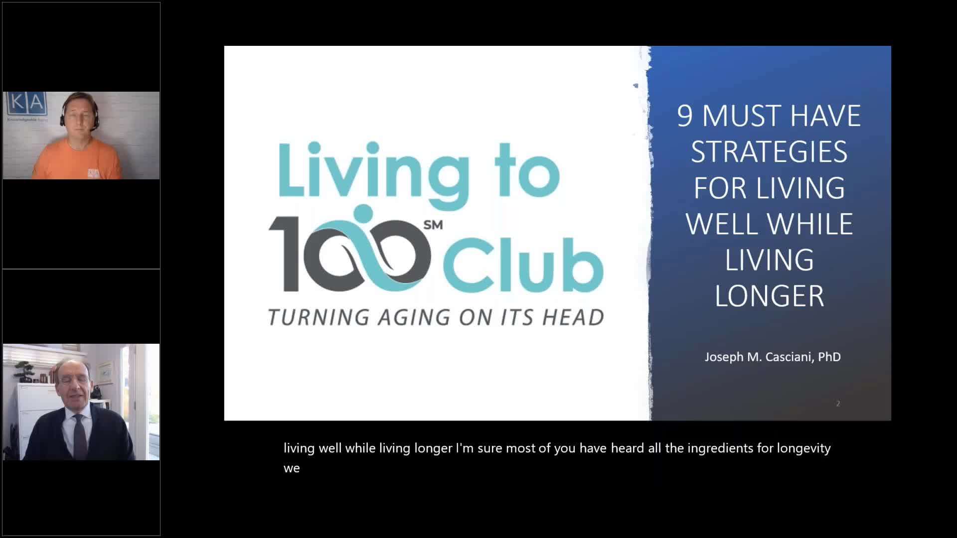 Thumbnail image for Knowledgeable Aging - Nine Must Have Strategies For Living Well 1 11 22