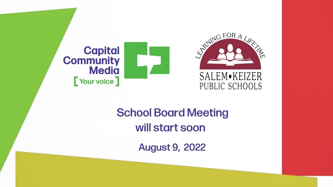 Thumbnail image for Salem-Keizer School Board Meeting