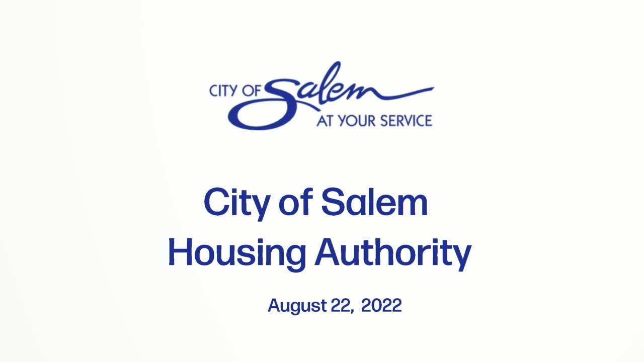 Thumbnail image for Salem City Council Meeting - 8/22/2022