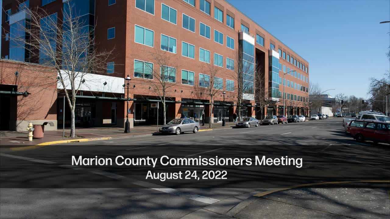 Thumbnail image for Marion County Commission Meeting