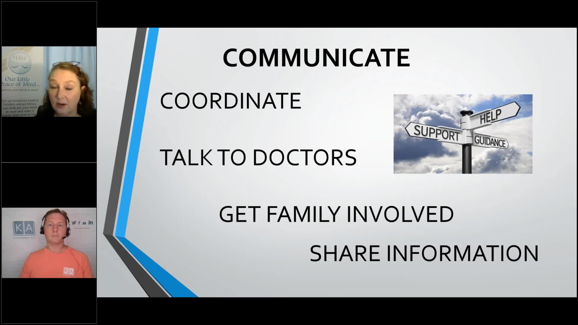 Knowledgeable Aging - Take Control Organizing Caregiver Chaos Part One