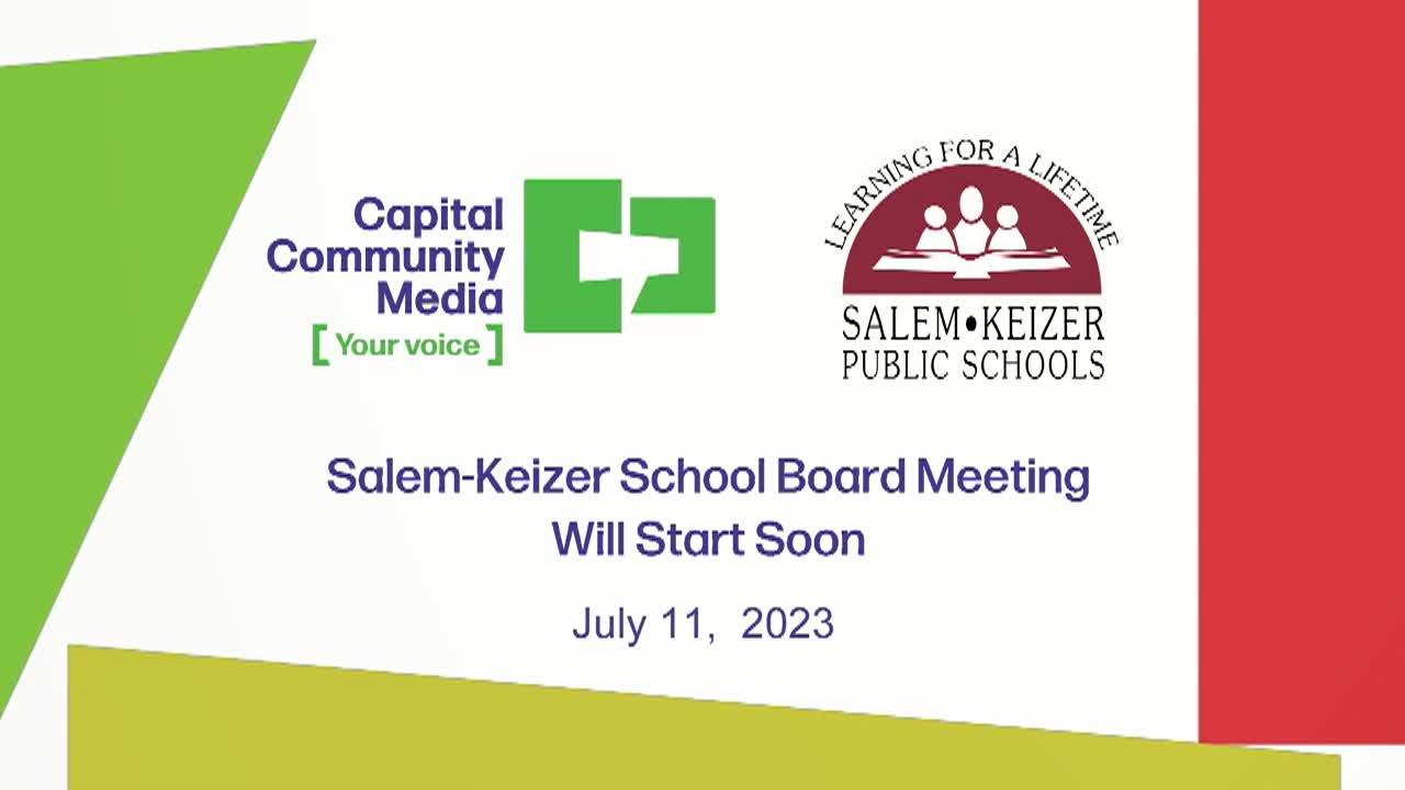 Thumbnail image for Salem-Keizer School Board Meeting