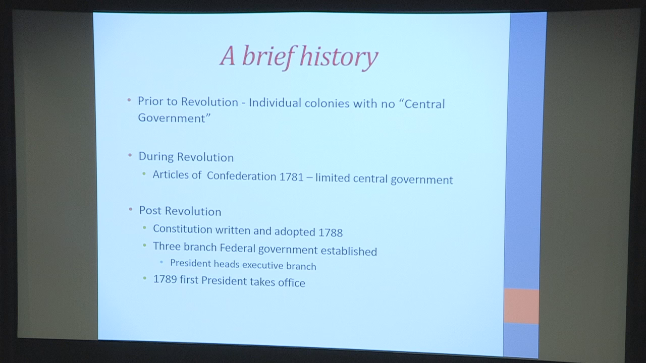 Institute for Continued Learning - Electing a President