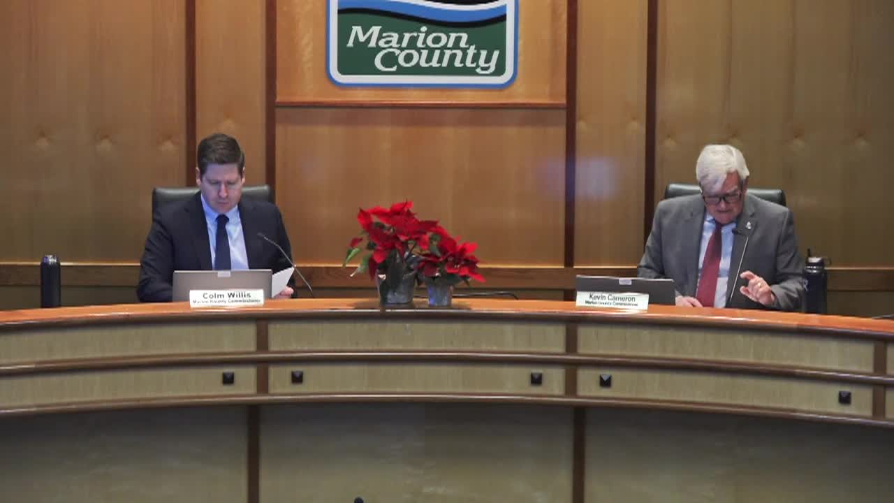 Marion County Commission Meeting