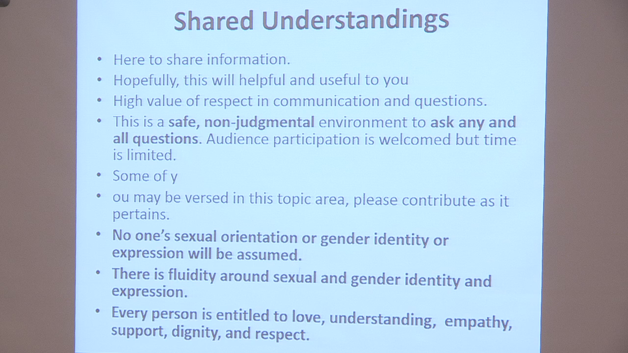 Institute for Continued Learning - Sexual Orientation and Gender Identity