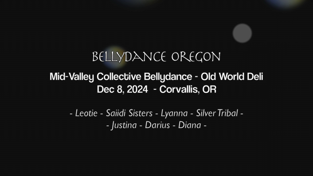 Thumbnail image for Bellydance Oregon - Old World Deli - Dec 2024