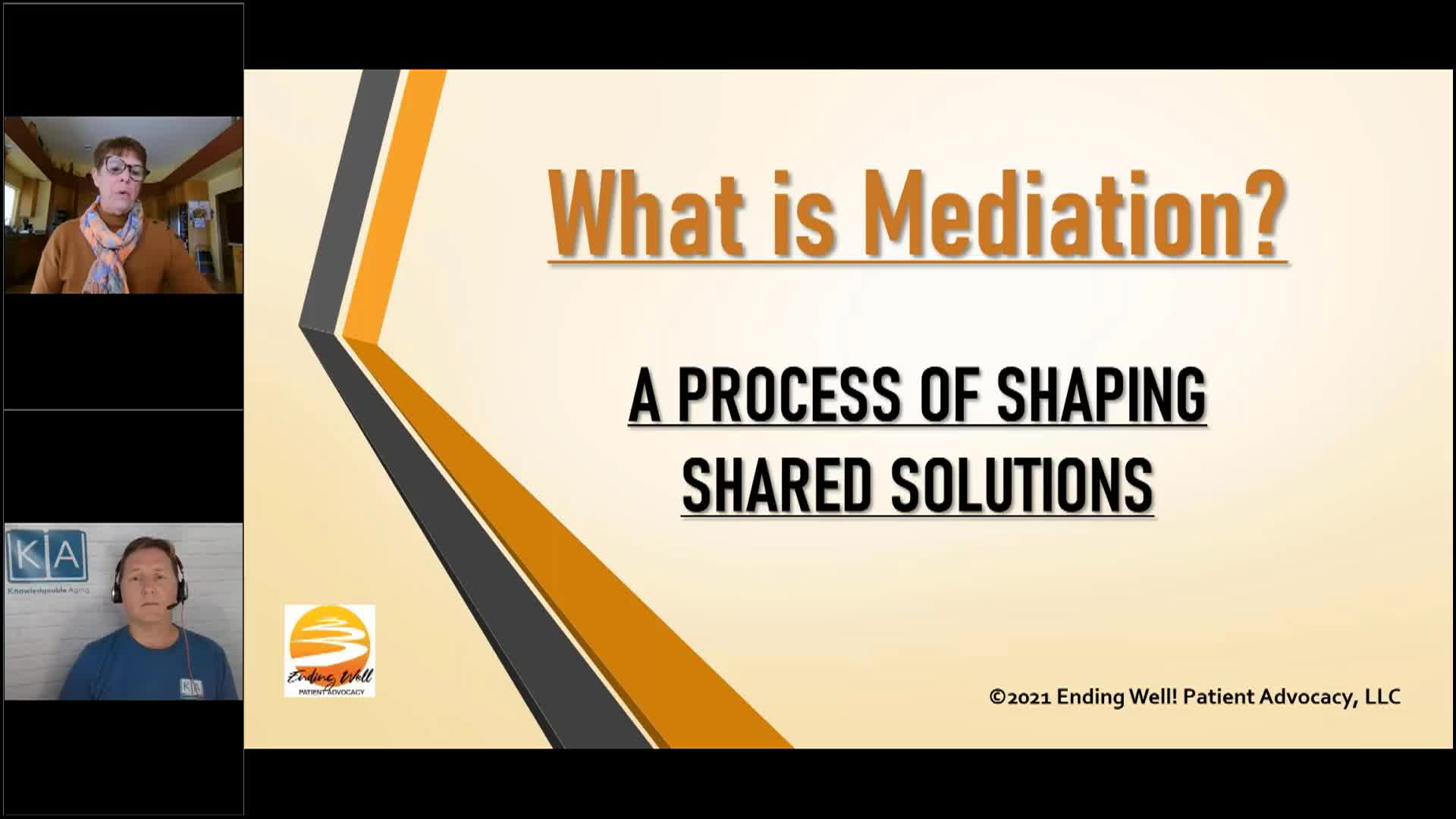 Thumbnail image for Knowledgeable Aging - Becoming the Peacemaker A Mediators Strategies 11 17 21