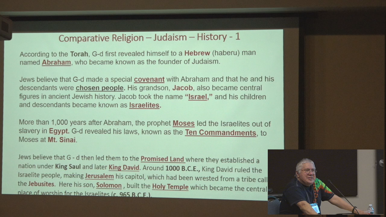 Institute for Continued Learning - Comparative Religion